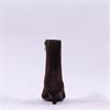Pedro Anton Felicity Low Heel Ankle Boot - Brown Suede